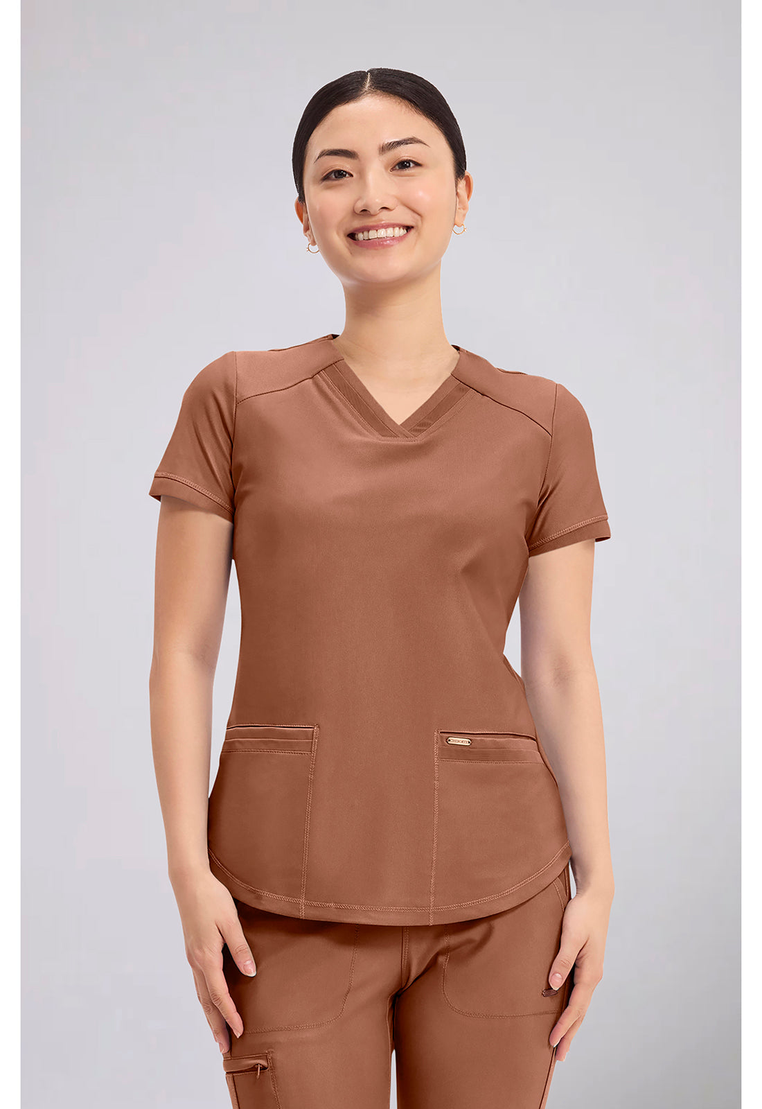 FORM V-NECK TOP