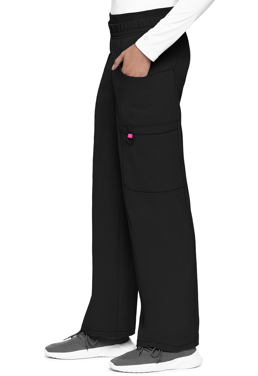 MED COUTURE AMP 4 POCKET WIDE LEG PANT