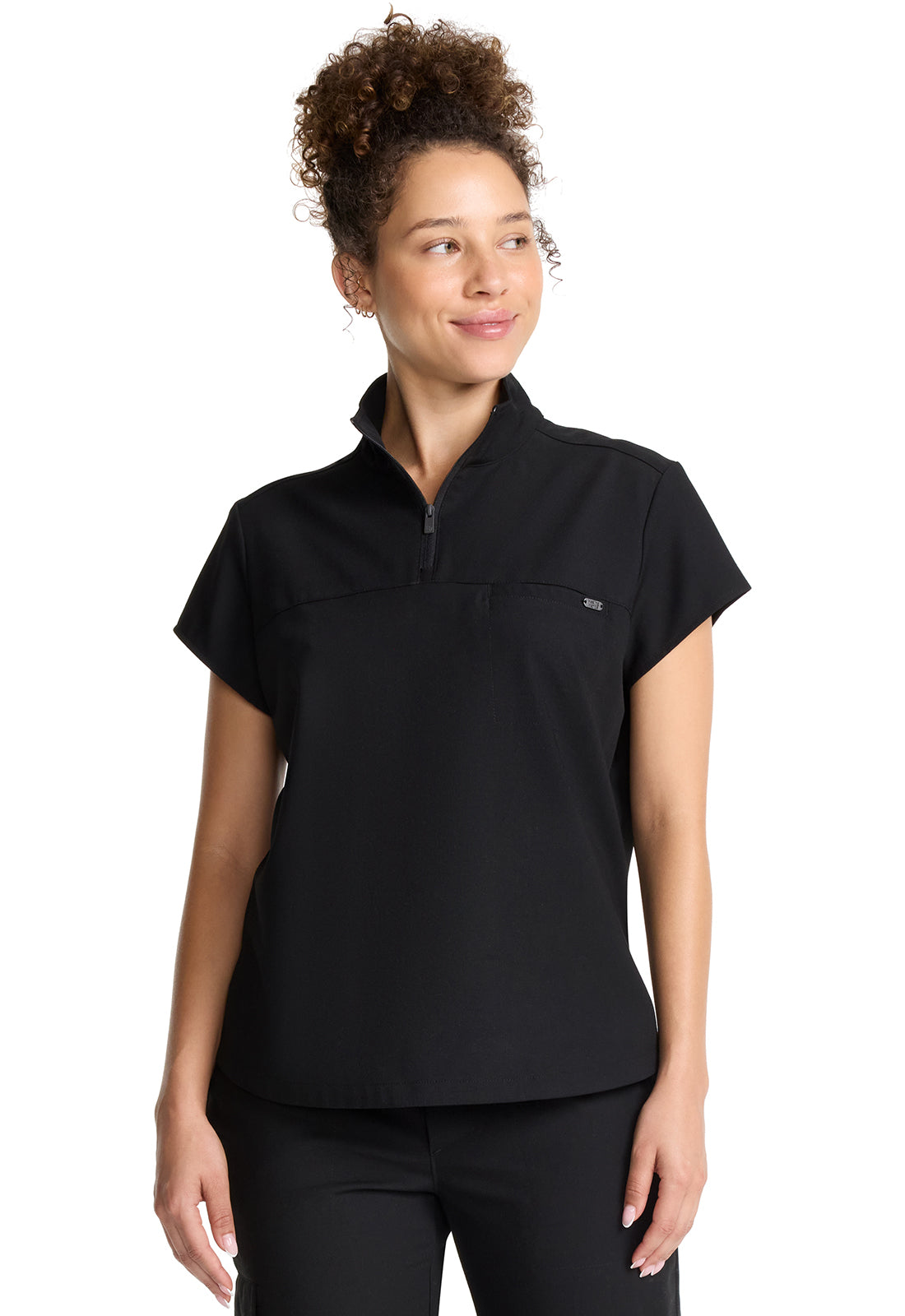 HEALING HANDS BELLA 1/4 ZIP TOP