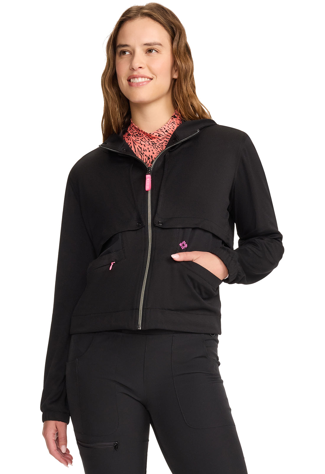 MED COUTURE CONVERTIBLE WINDBREAKER JACKET