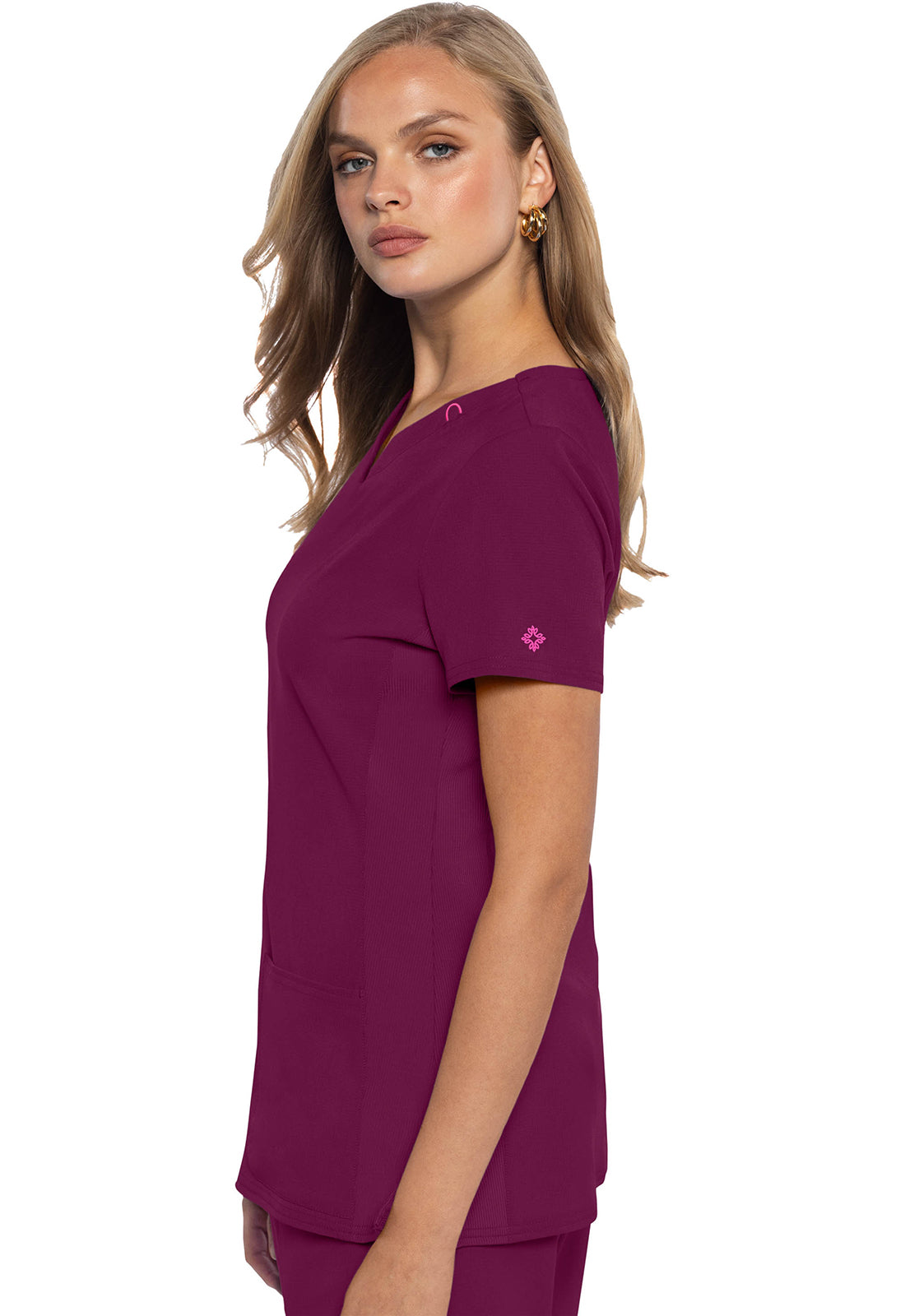 MED COUTURE AMP COLLECTION V NECK TOP