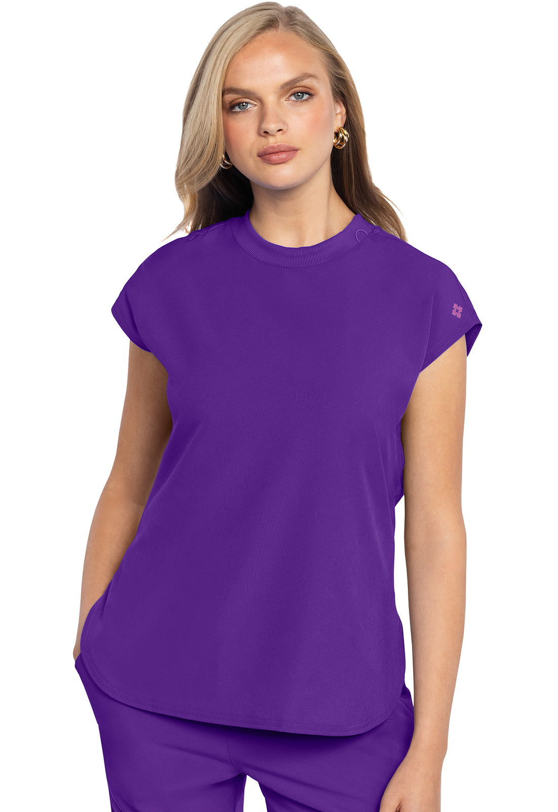 MED COUTURE AMP COLLECTION HIGH COLLAR TOP