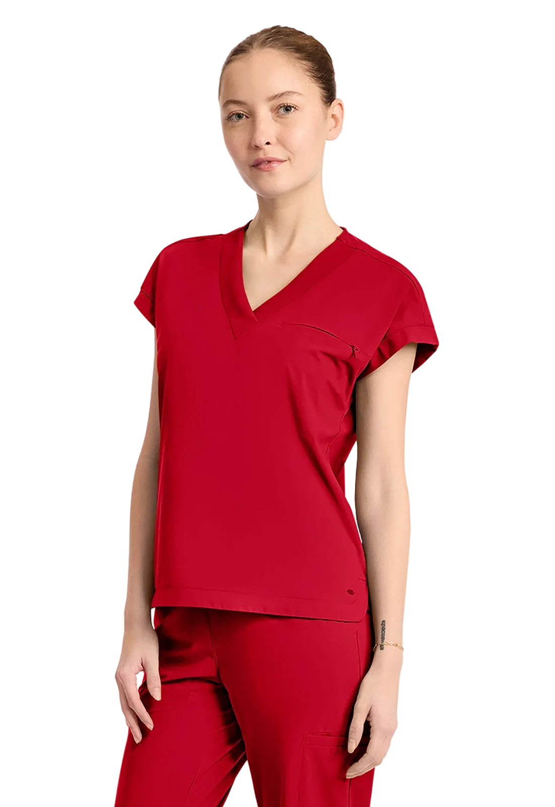 INFINITY PURSUIT DOLMAN V NECK TOP