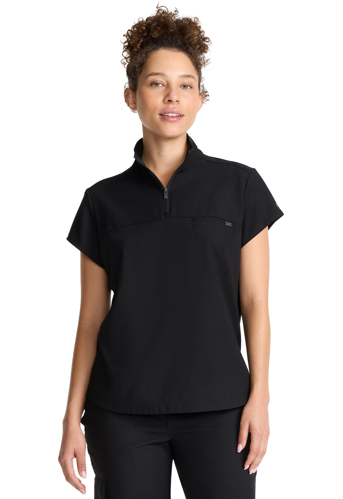 HEALING HANDS BELLA 1/4 ZIP TOP