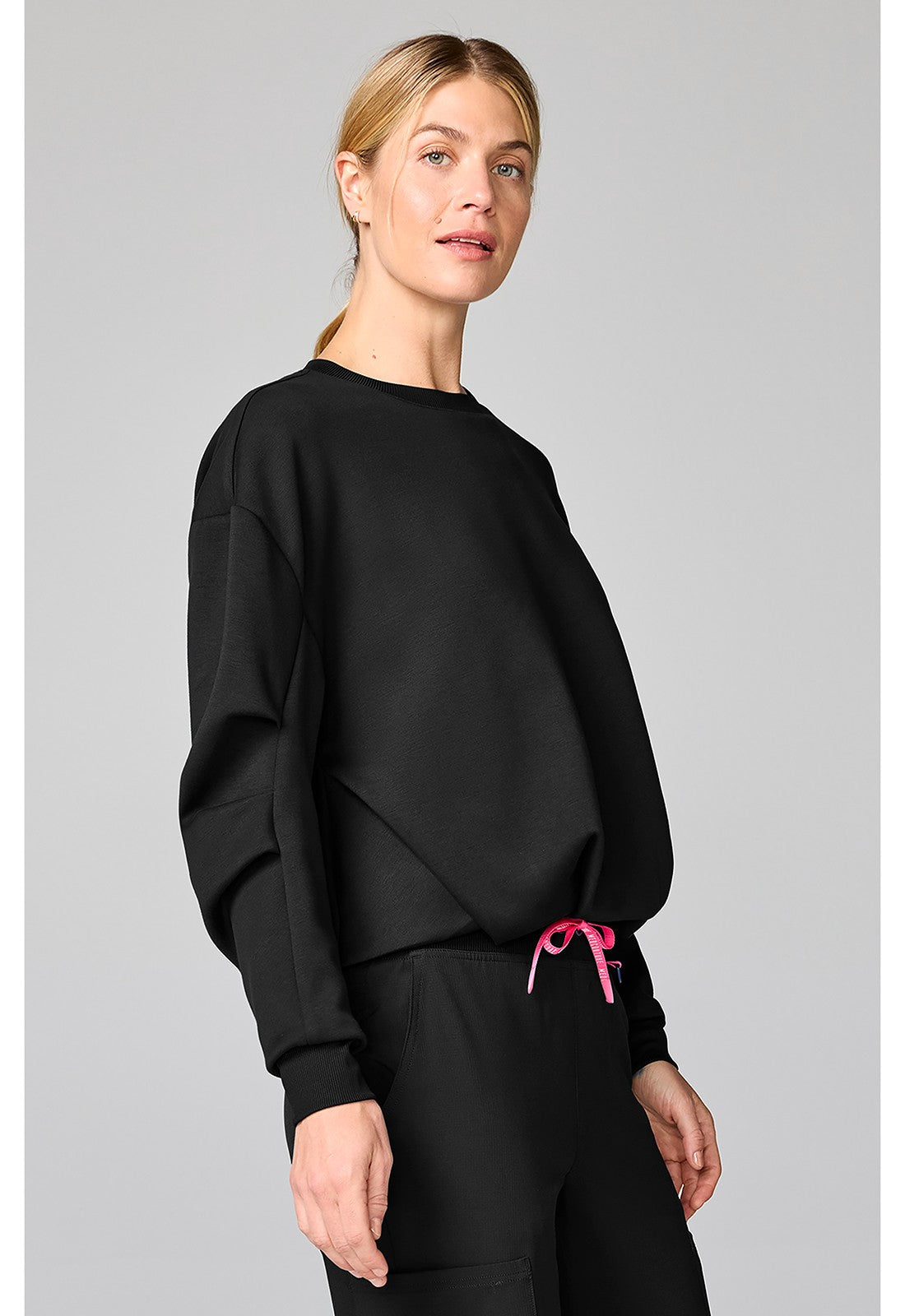 MED COUTURE LIFESTYLE BUBBLE PULLOVER
