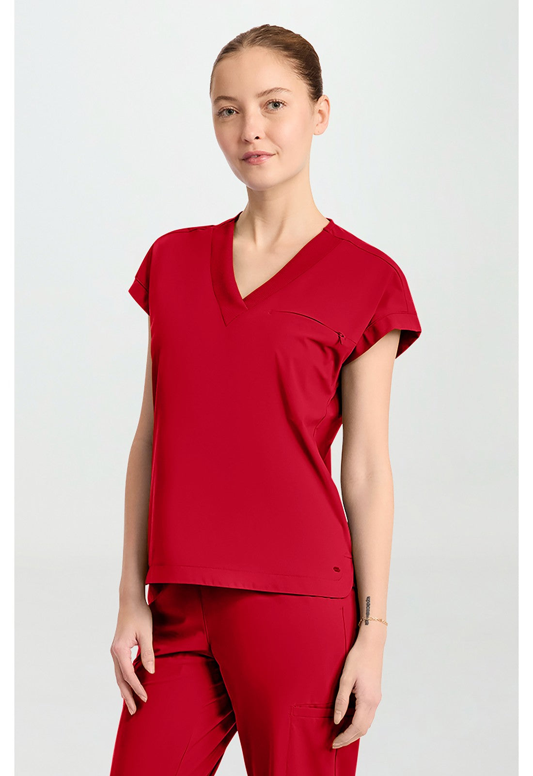 INFINITY PURSUIT DOLMAN V NECK TOP