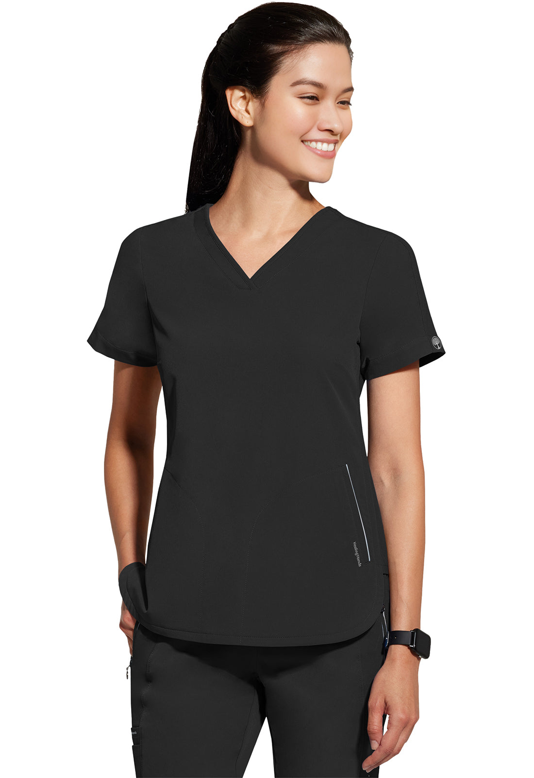 HEALING HANDS SKYLER V NECK
