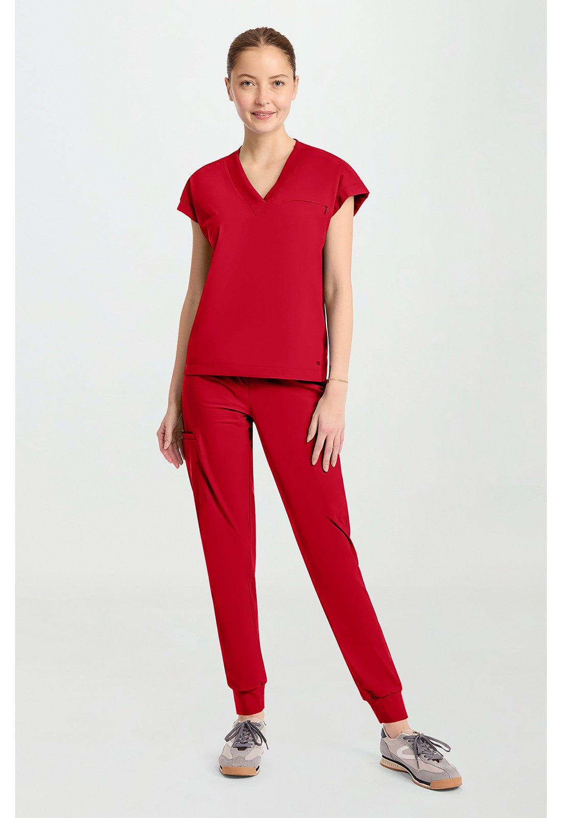 INFINITY PURSUIT DOLMAN V NECK TOP