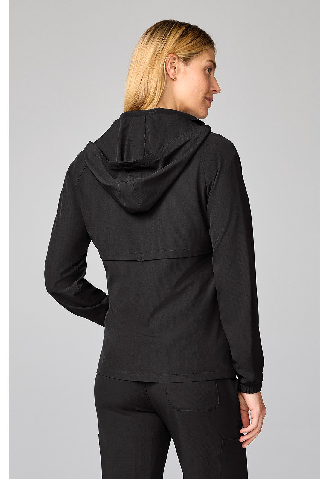 MED COUTURE AMP HOODED WARMUP JACKET