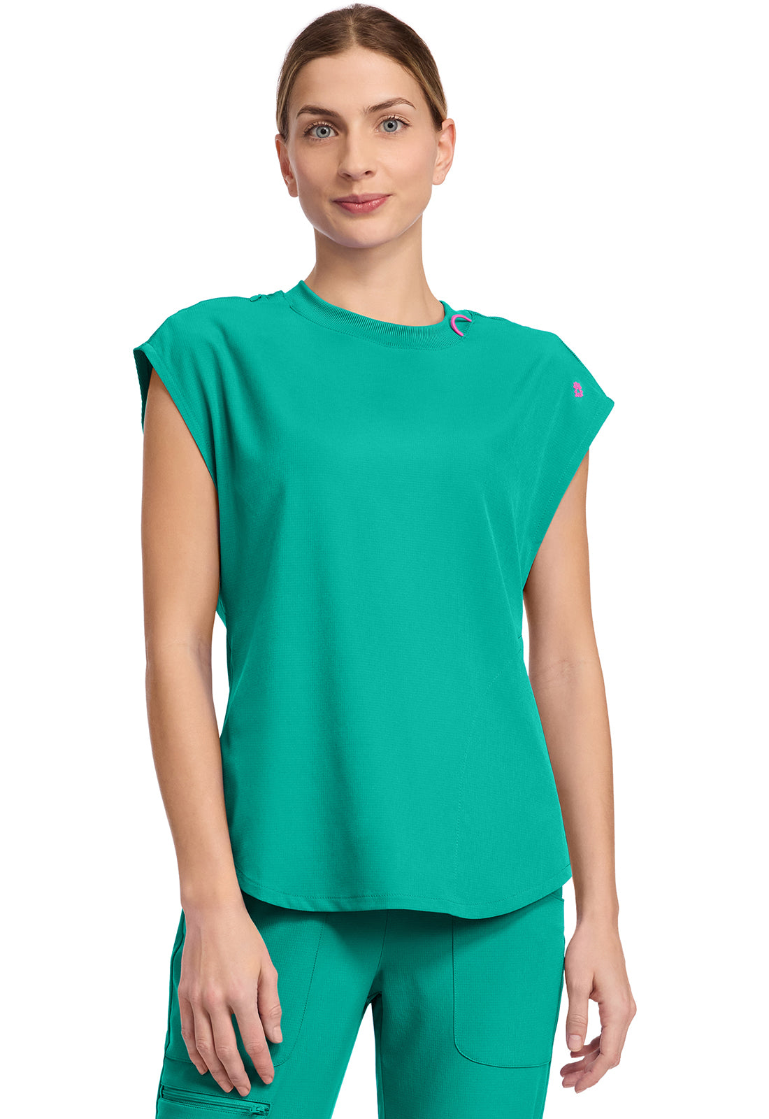 MED COUTURE AMP COLLECTION HIGH COLLAR TOP
