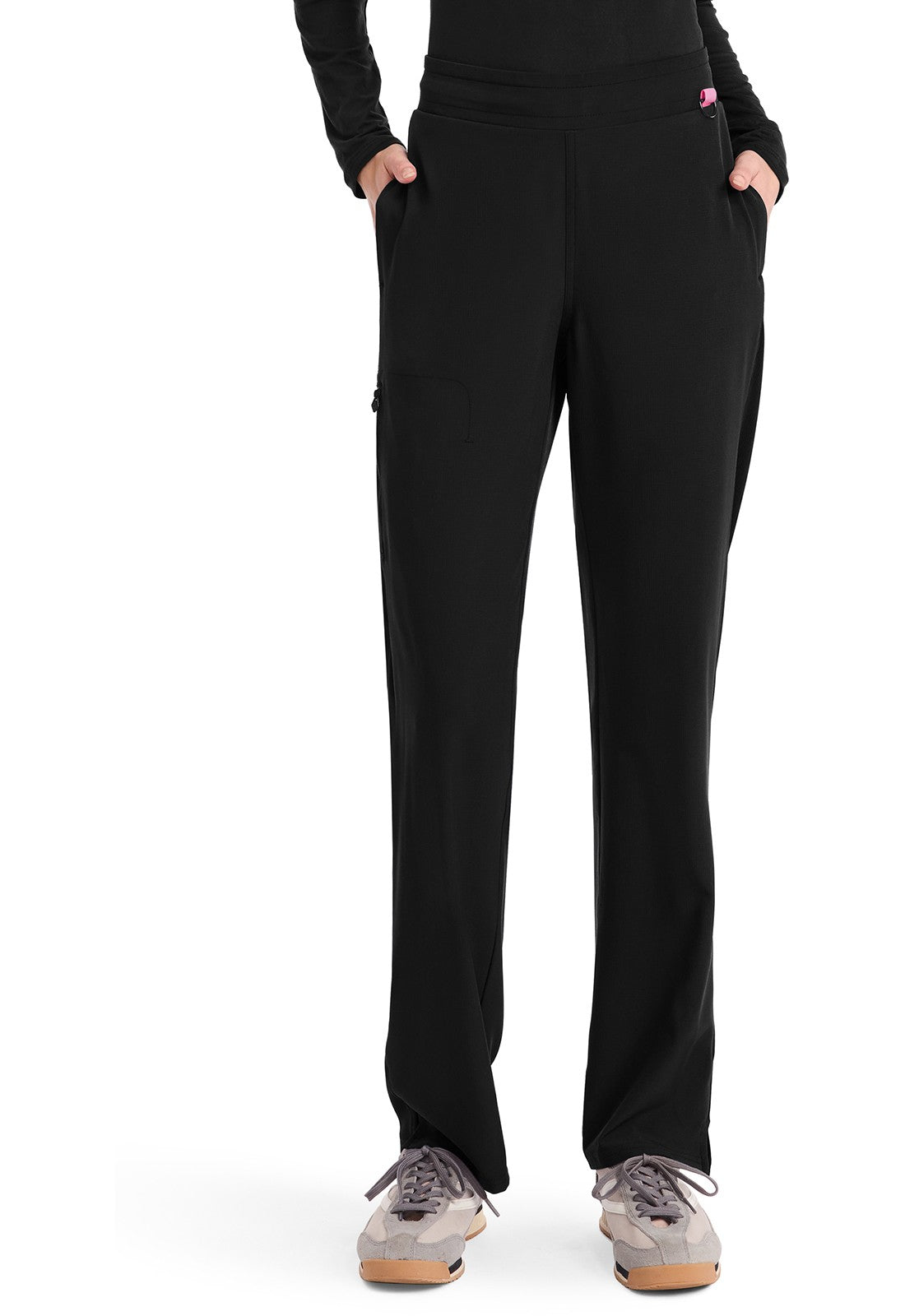 MED COUTURE AMP COLLECTION STRAIGHT LEG PANT - PETITE