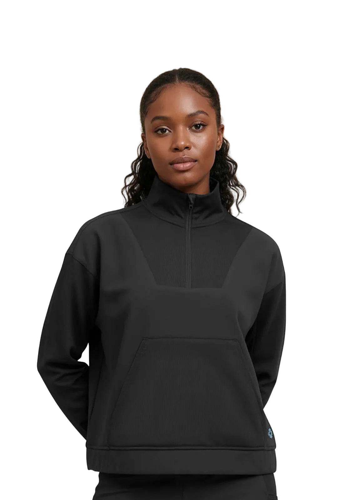 MED COUTURE INSIGHT COLLECTION 1/2 ZIP PULLOVER