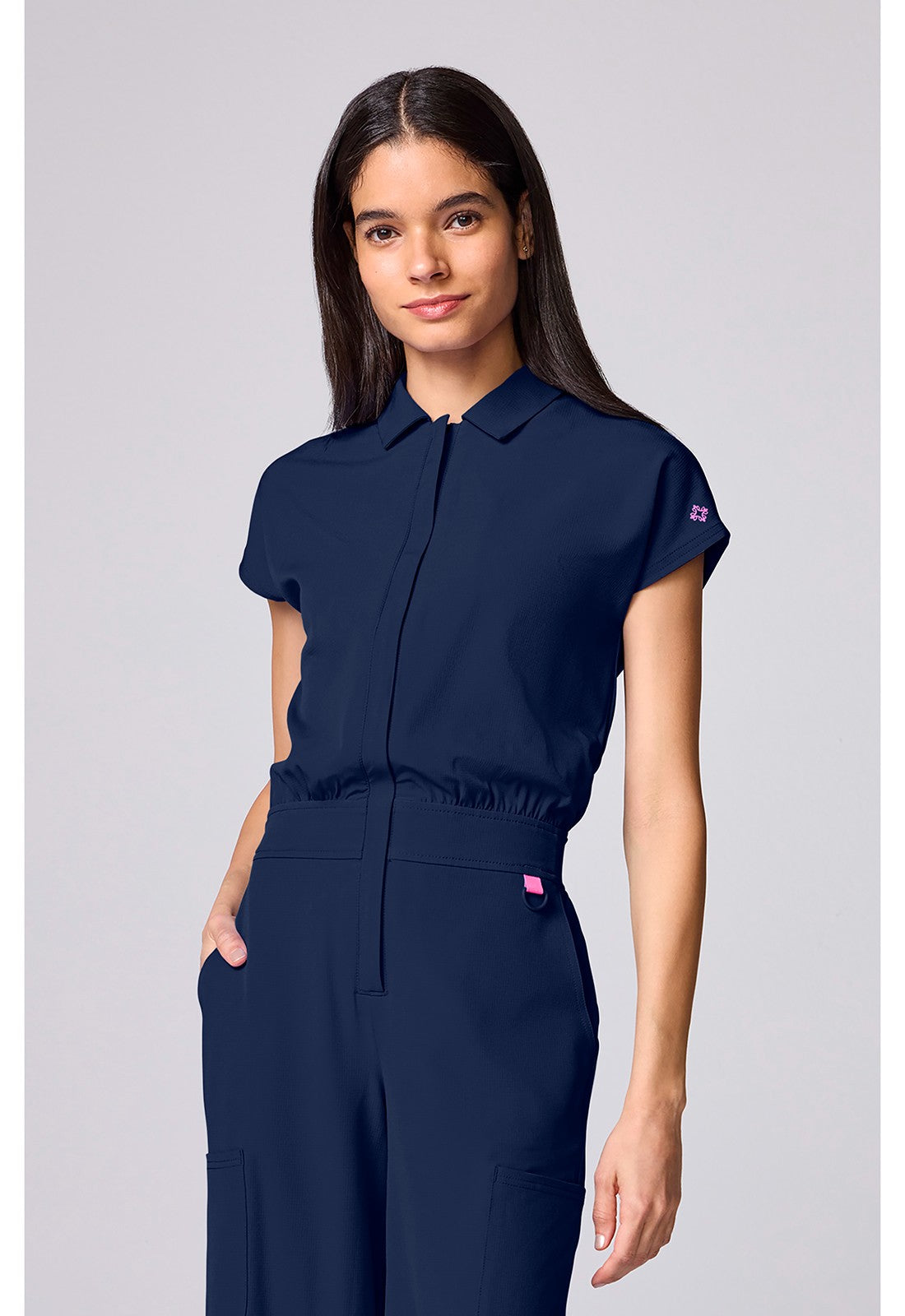 MED COUTURE AMP COLLECTION WIDE LEG JUMPSUIT