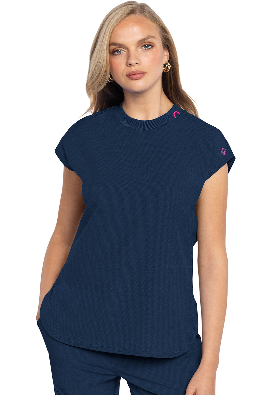 MED COUTURE AMP COLLECTION HIGH COLLAR TOP