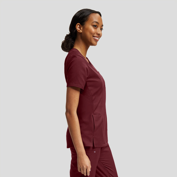 WHITE CROSS VIBE 2 POCKET V NECK