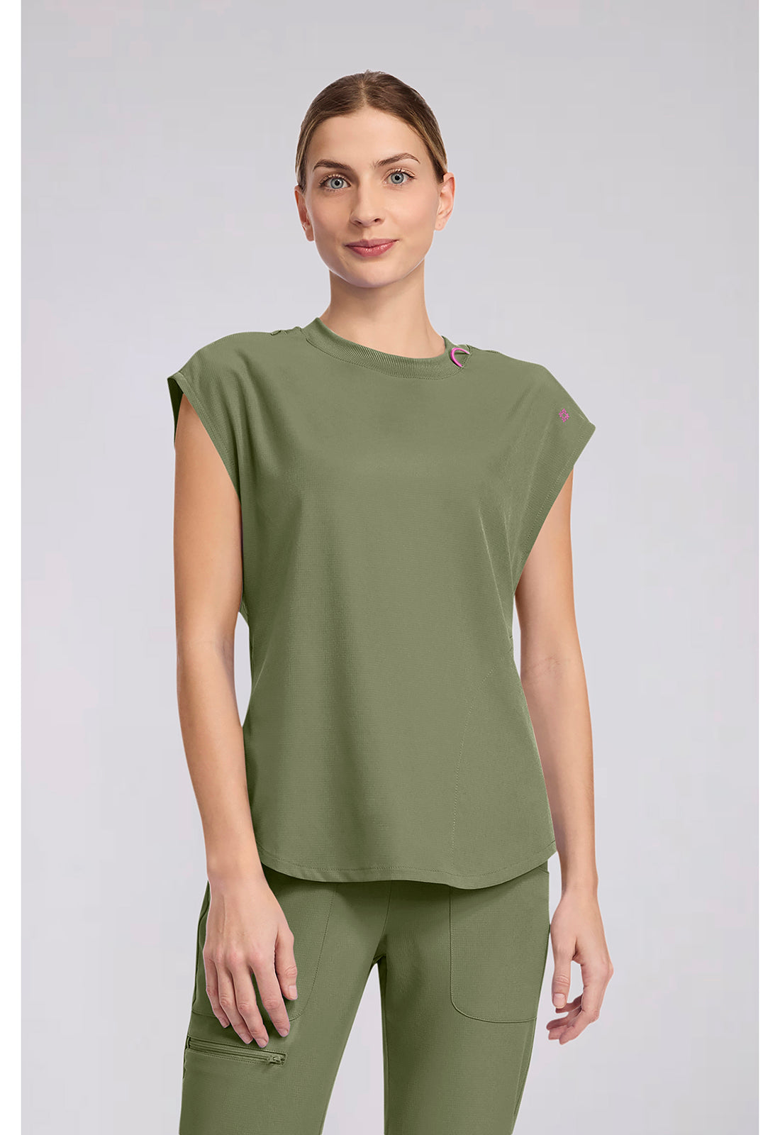 MED COUTURE AMP COLLECTION HIGH COLLAR TOP