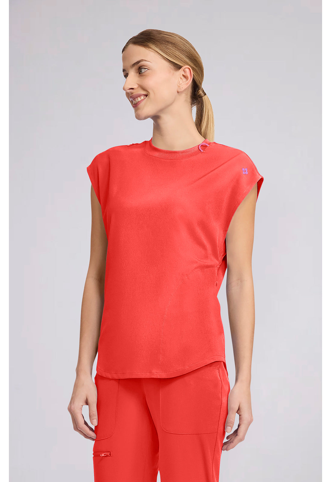 MED COUTURE AMP COLLECTION HIGH COLLAR TOP