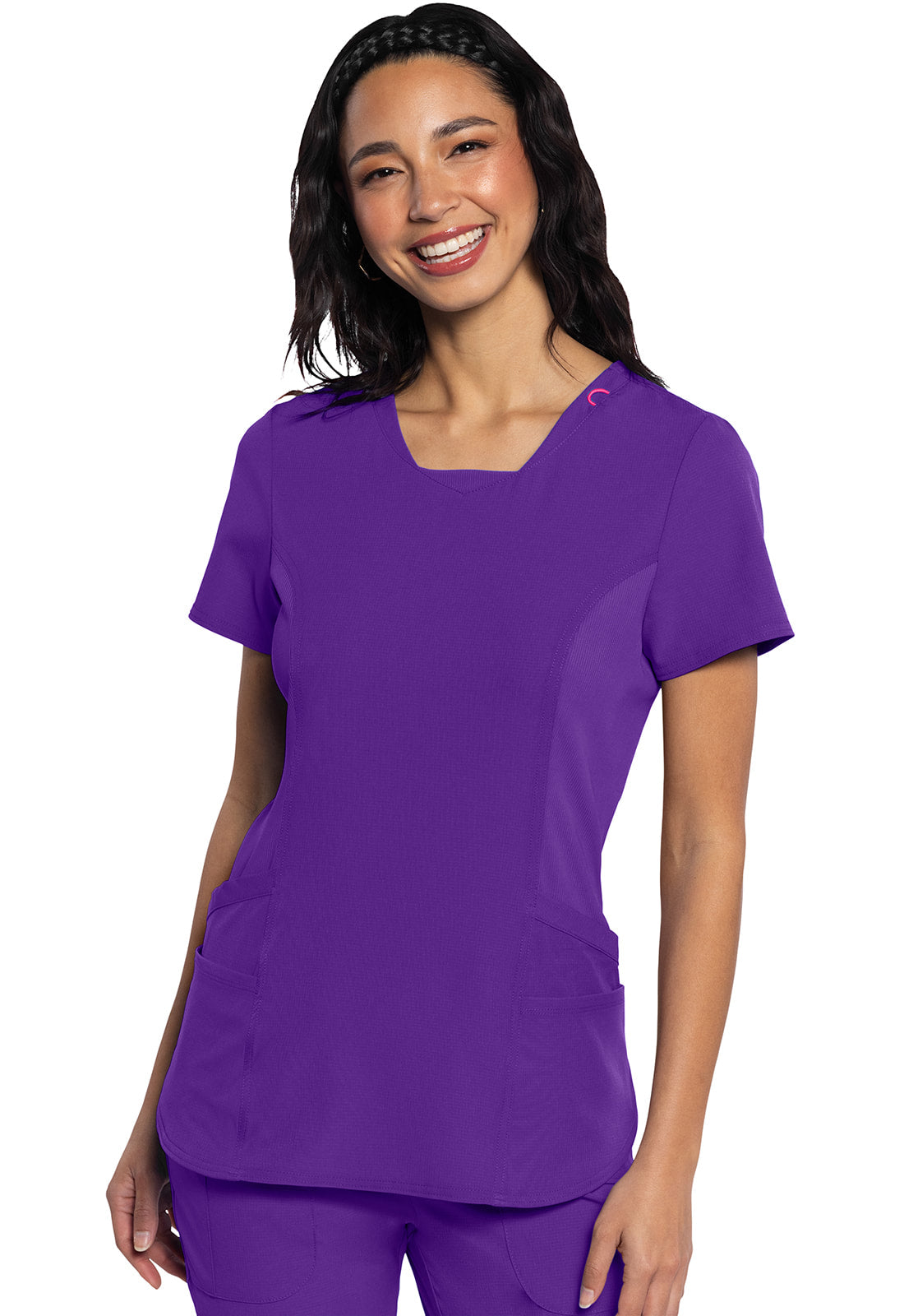 MED COUTURE AMP COLLECTION V NECK TOP