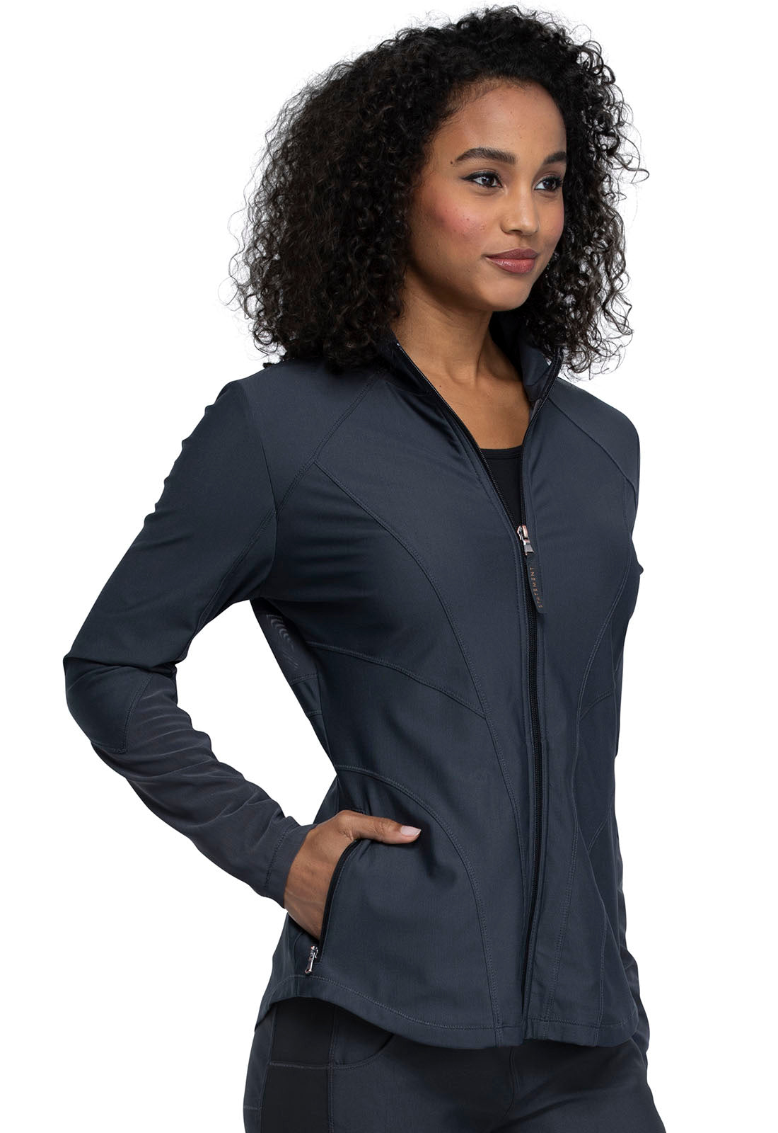FORM ZIP FRONT JACKET – Scrubcetera