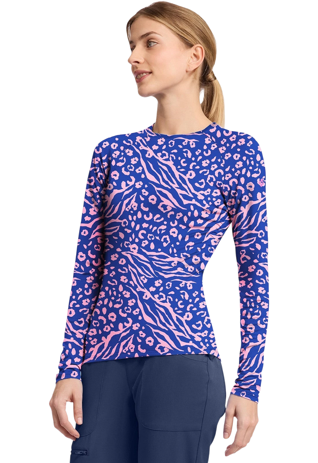 MED COUTURE LAYERS PRINTED UNDERSCRUB