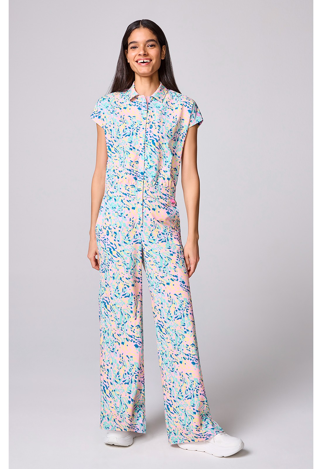 MED COUTURE AMP COLLECTION WIDE LEG JUMPSUIT