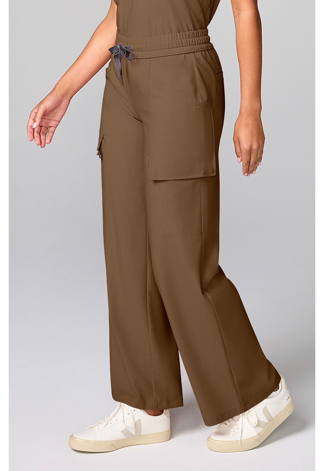HEALING HANDS MID RISE WIDE LEG PANT