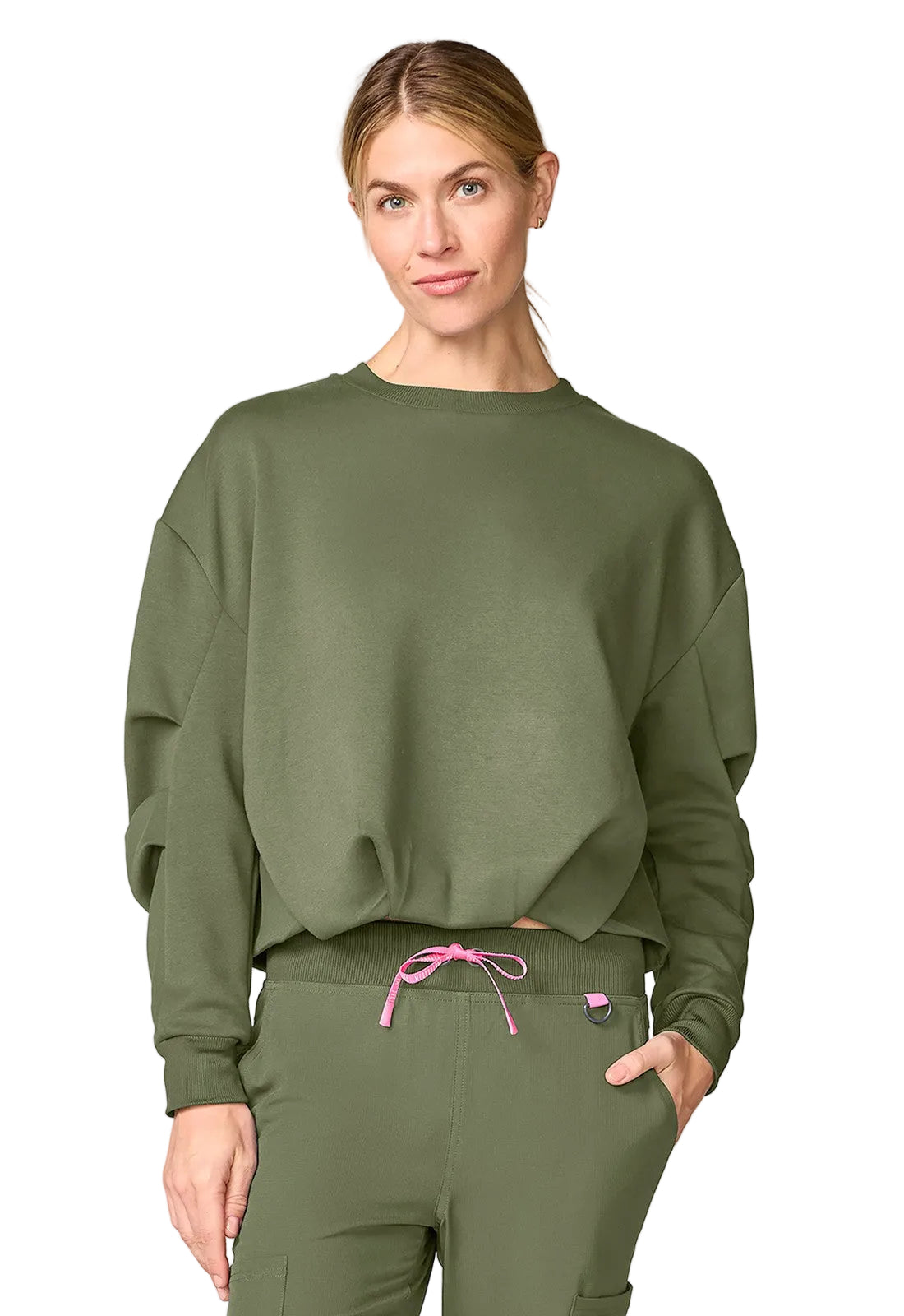 MED COUTURE LIFESTYLE BUBBLE PULLOVER