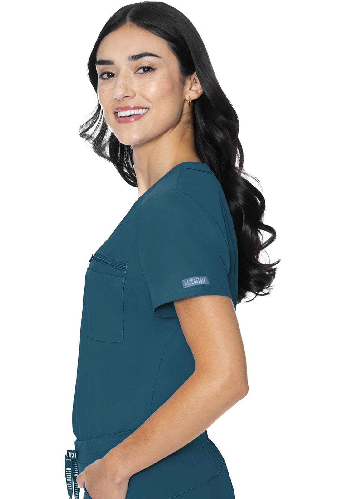 MED COUTURE PEACHES COLLECTION TUCK IN TOP