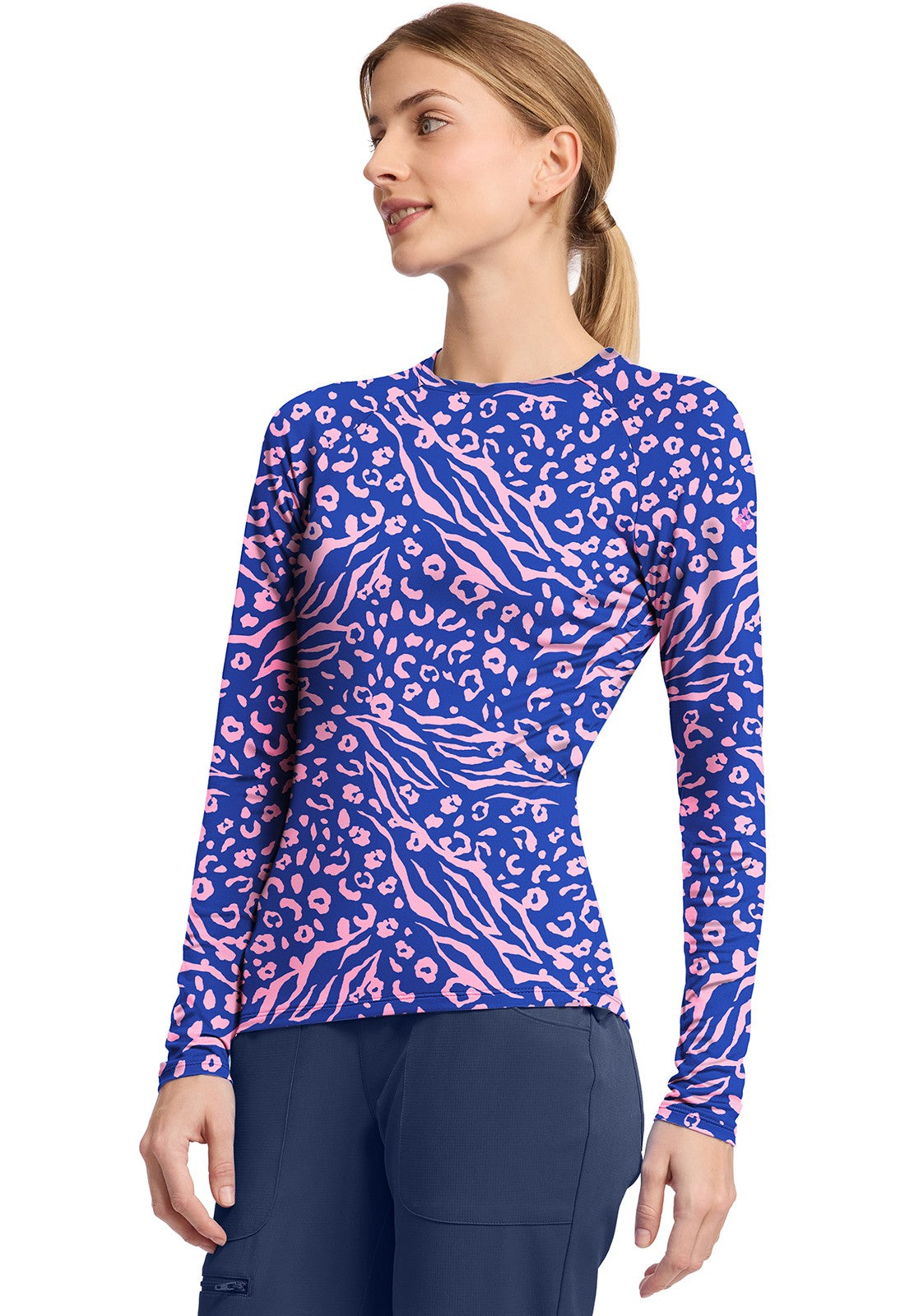 MED COUTURE LAYERS PRINTED UNDERSCRUB