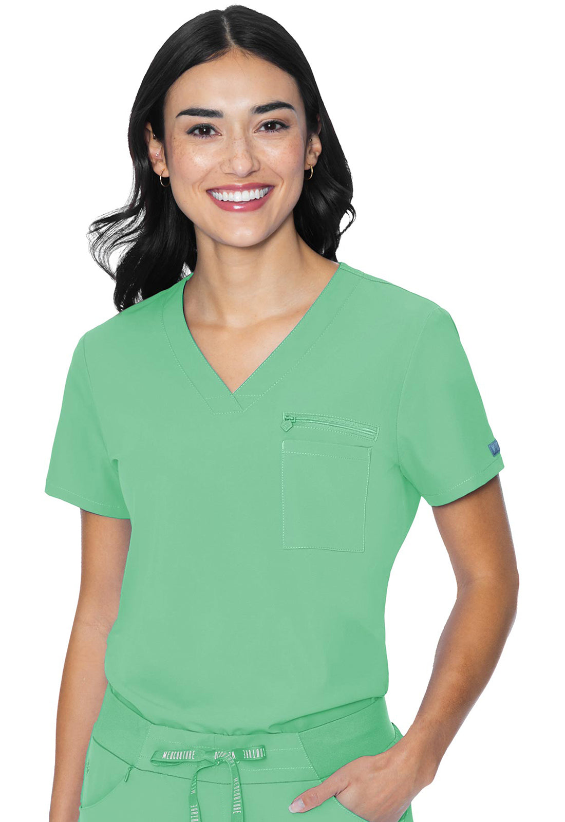 MED COUTURE PEACHES COLLECTION TUCK IN TOP
