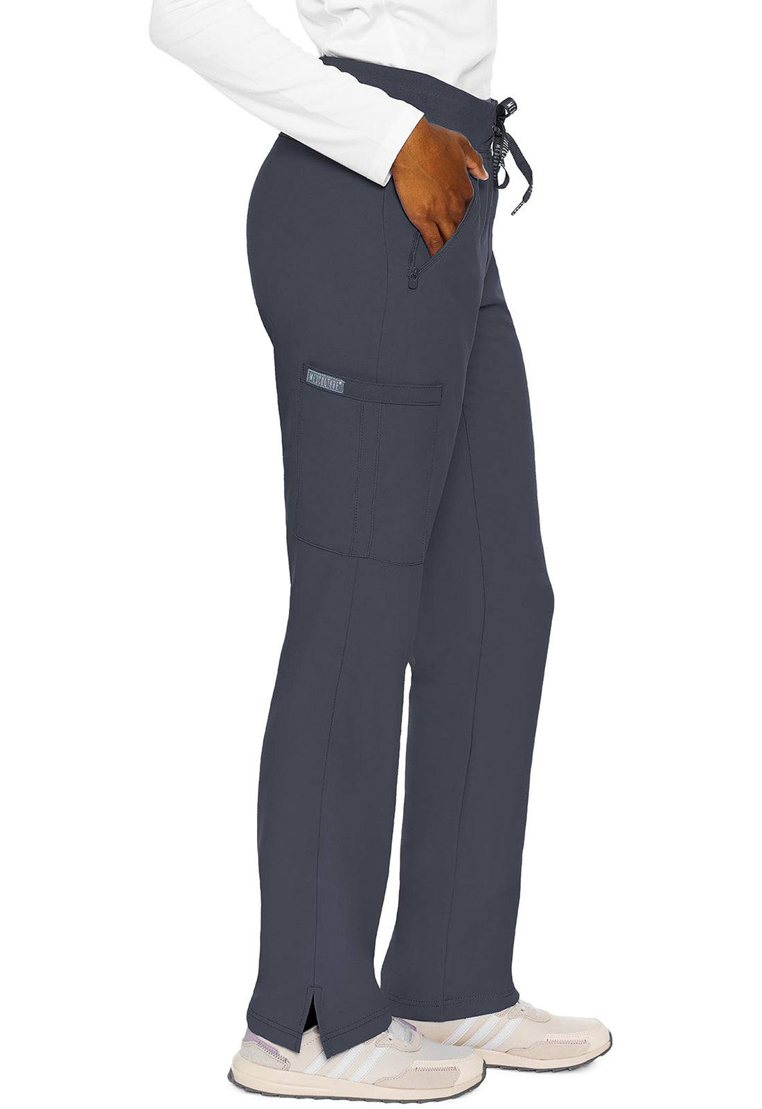 MED COUTURE INSIGHT COLLECTION STRAIGHT LEG ZIPPER PANT