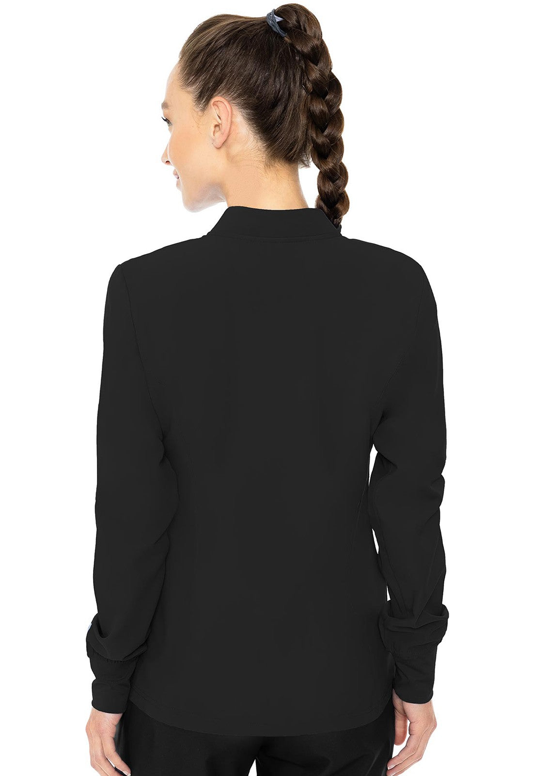 MED COUTURE INSIGHT COLLECTION ZIP FRONT WARMUP JACKET