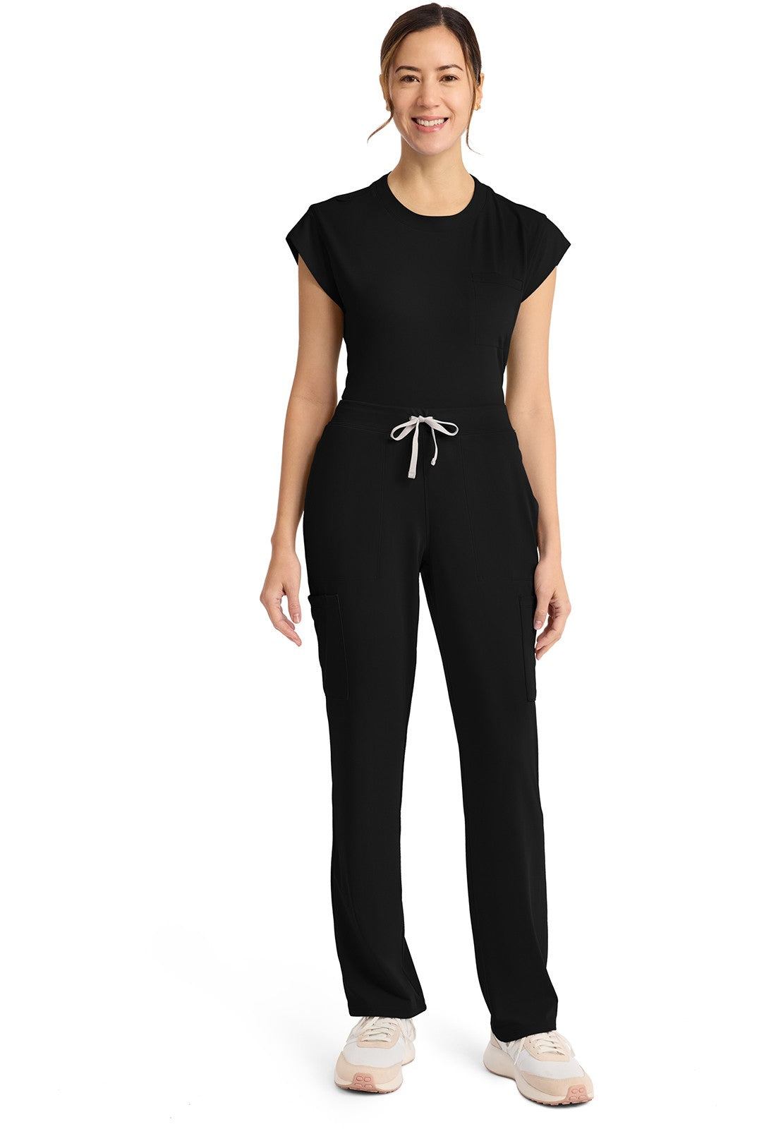CHEROKEE ACHIEVE 5 POCKET STRAIGHT LEG PANT - PETITE