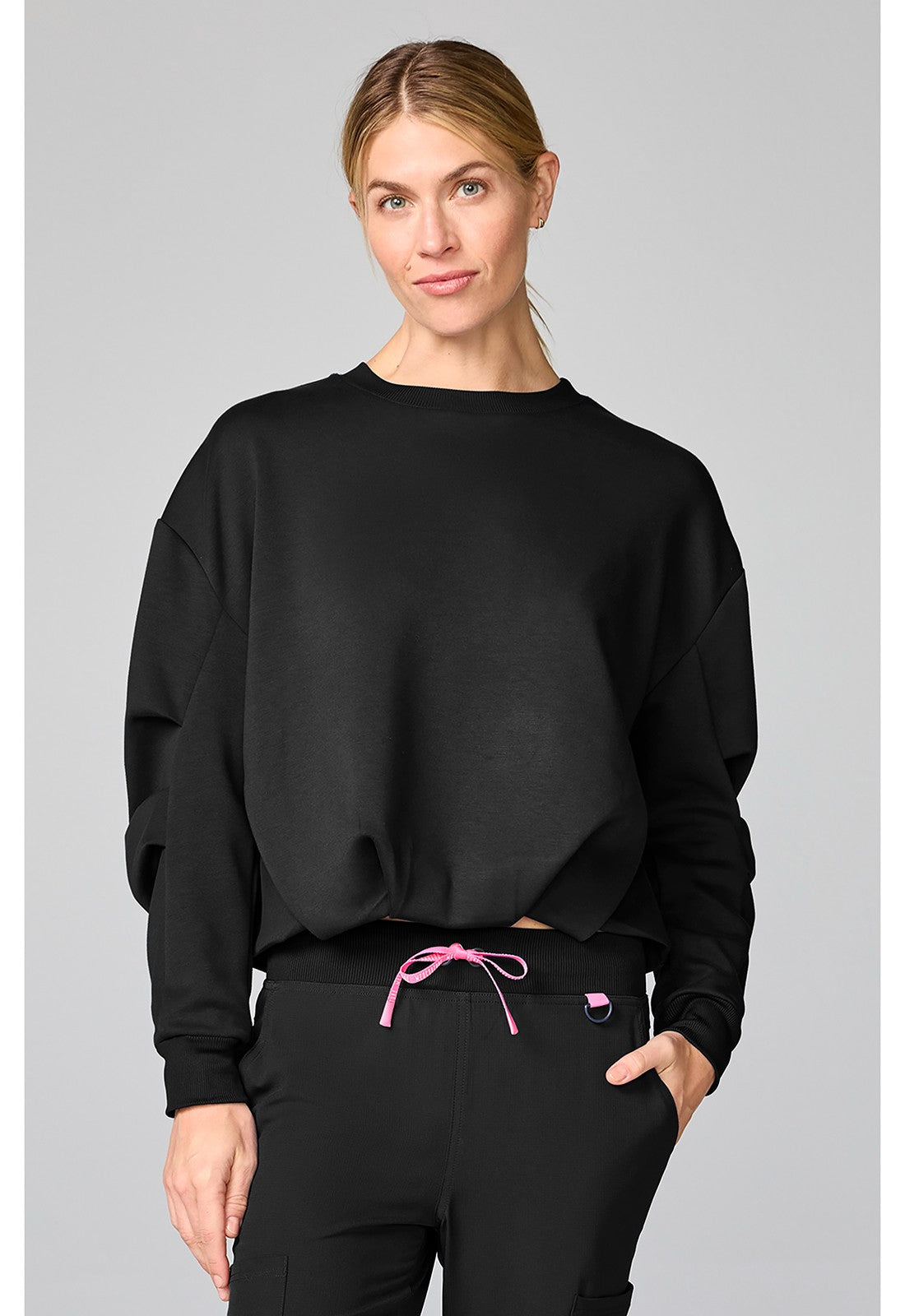 MED COUTURE LIFESTYLE BUBBLE PULLOVER