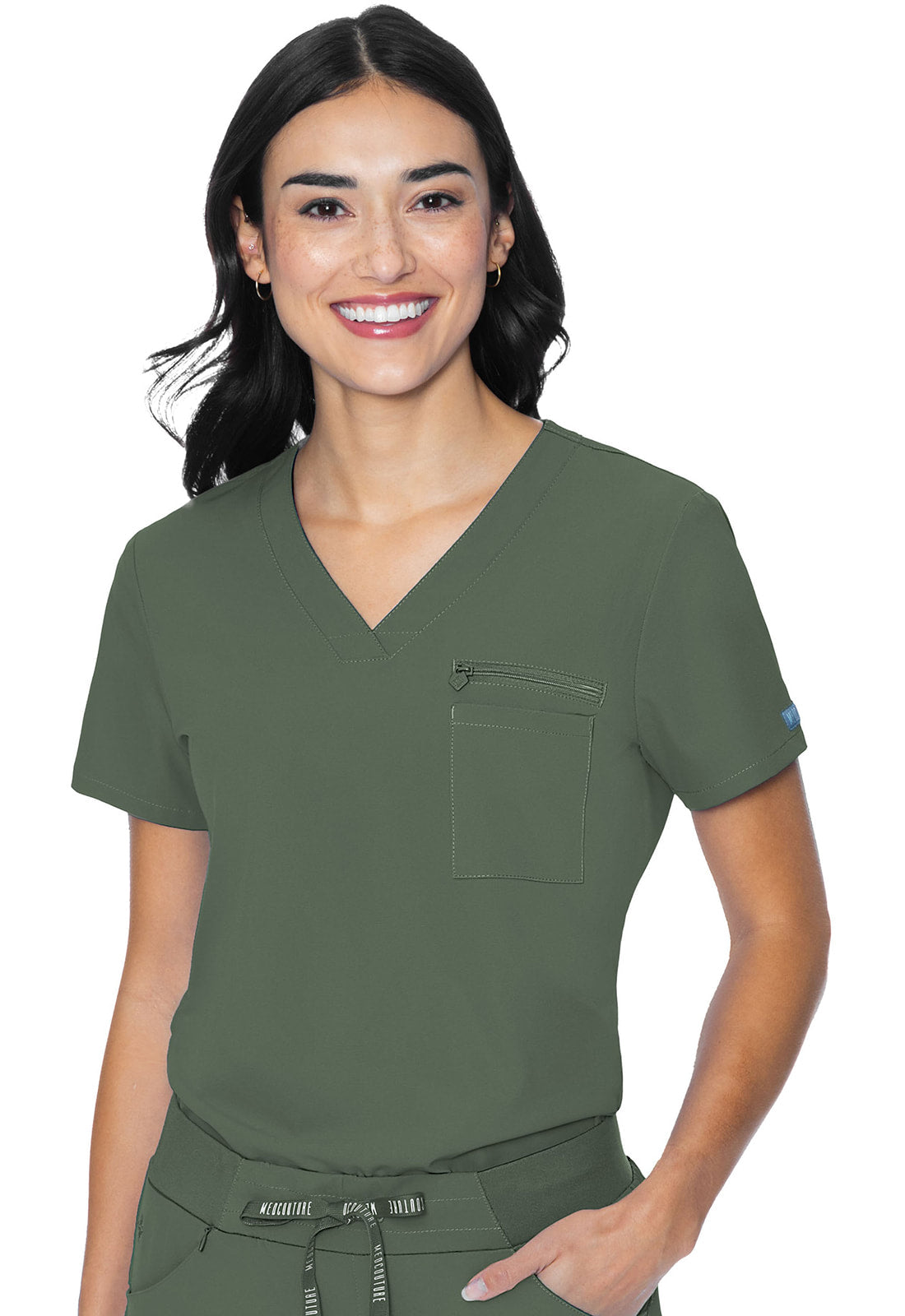 MED COUTURE PEACHES COLLECTION TUCK IN TOP