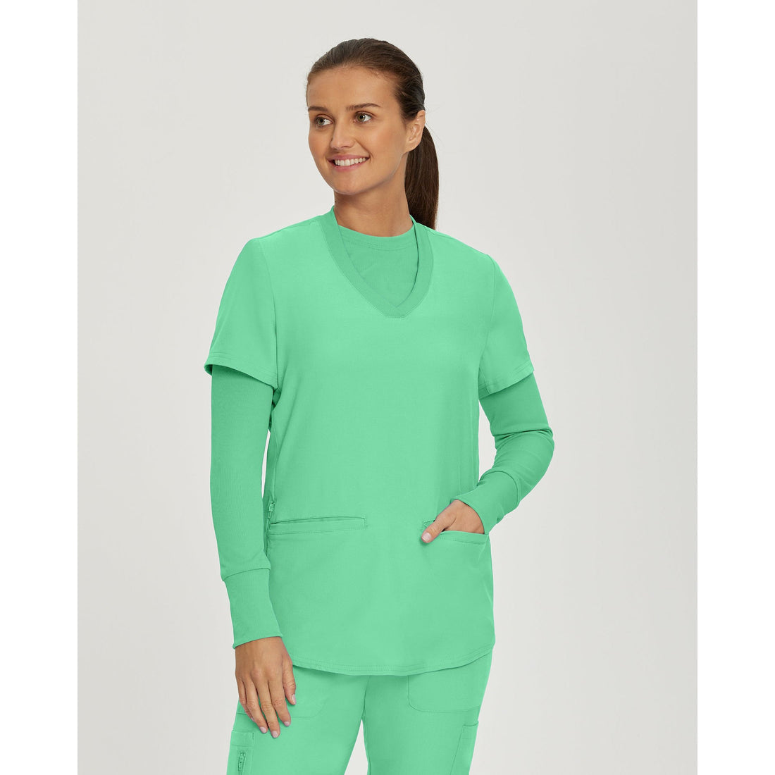 LANDAU FORWARD RIBBED UNDERSCRUB