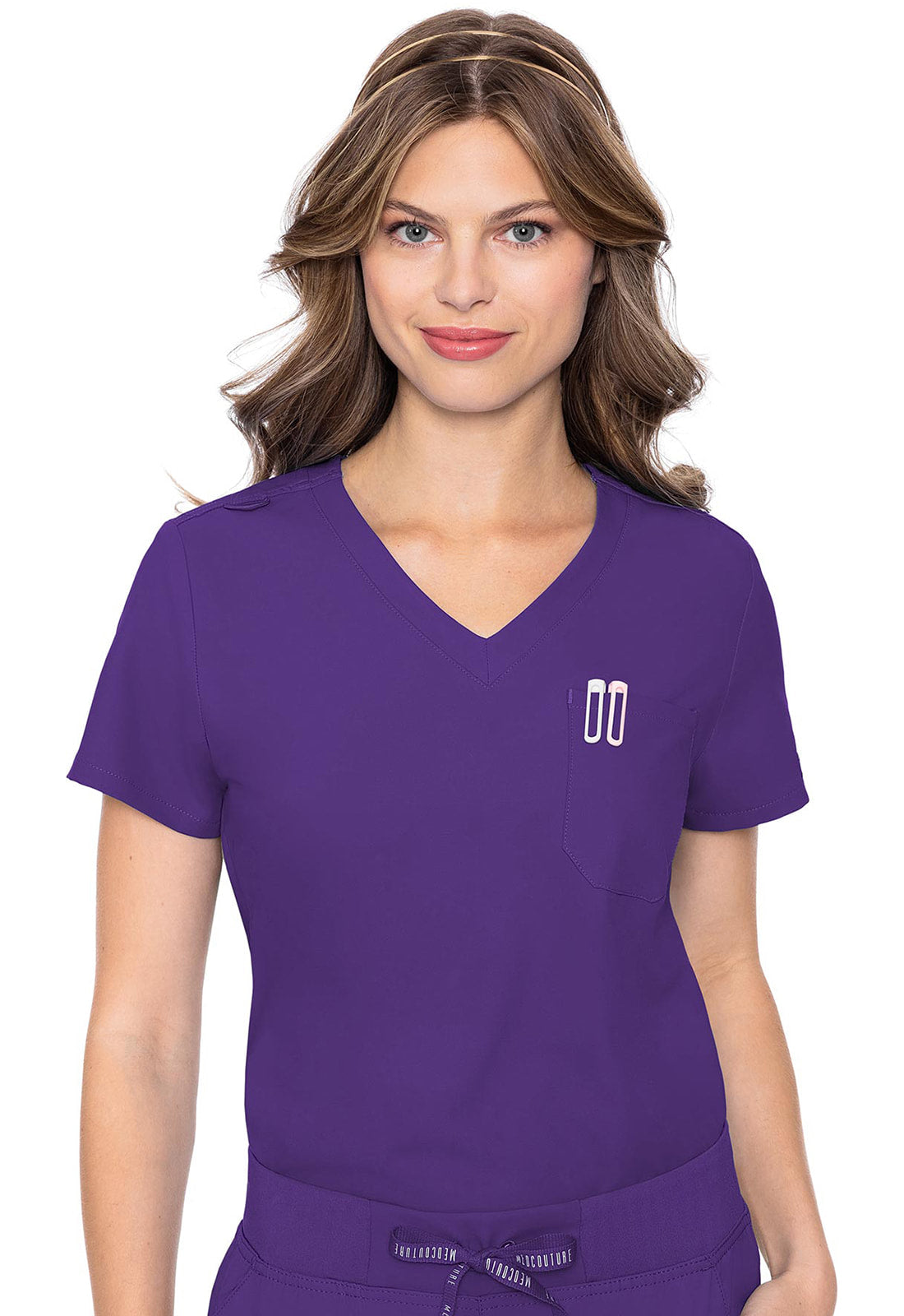 MED COUTURE INSIGHT COLLECTION TUCK IN TOP
