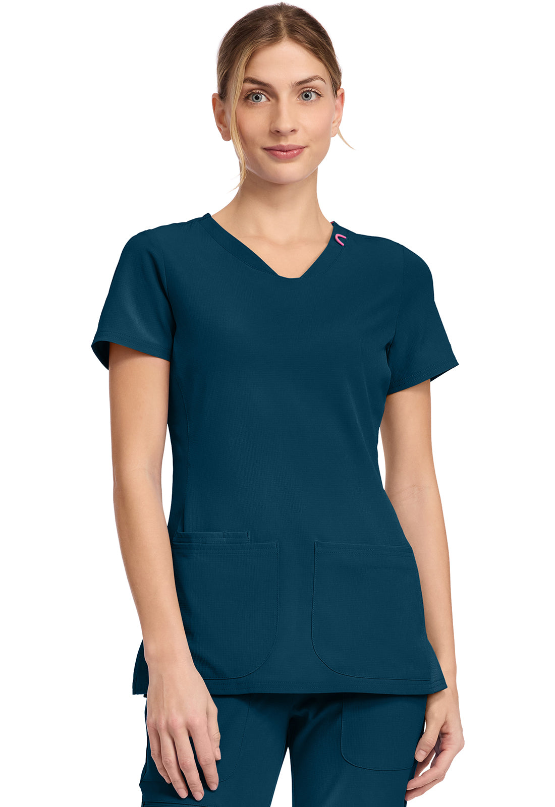 MED COUTURE AMP COLLECTION V NECK TOP