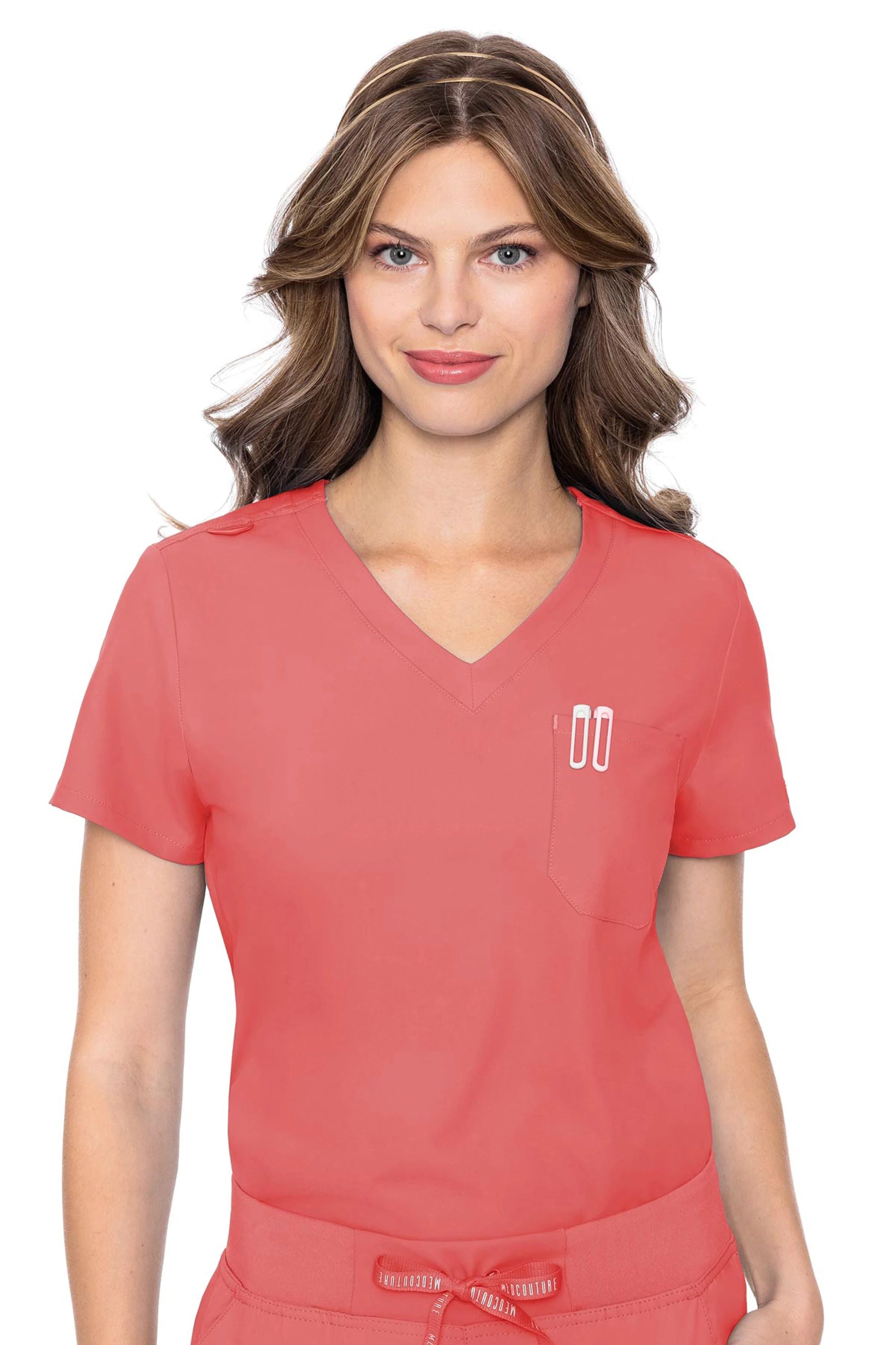 MED COUTURE INSIGHT COLLECTION TUCK IN TOP