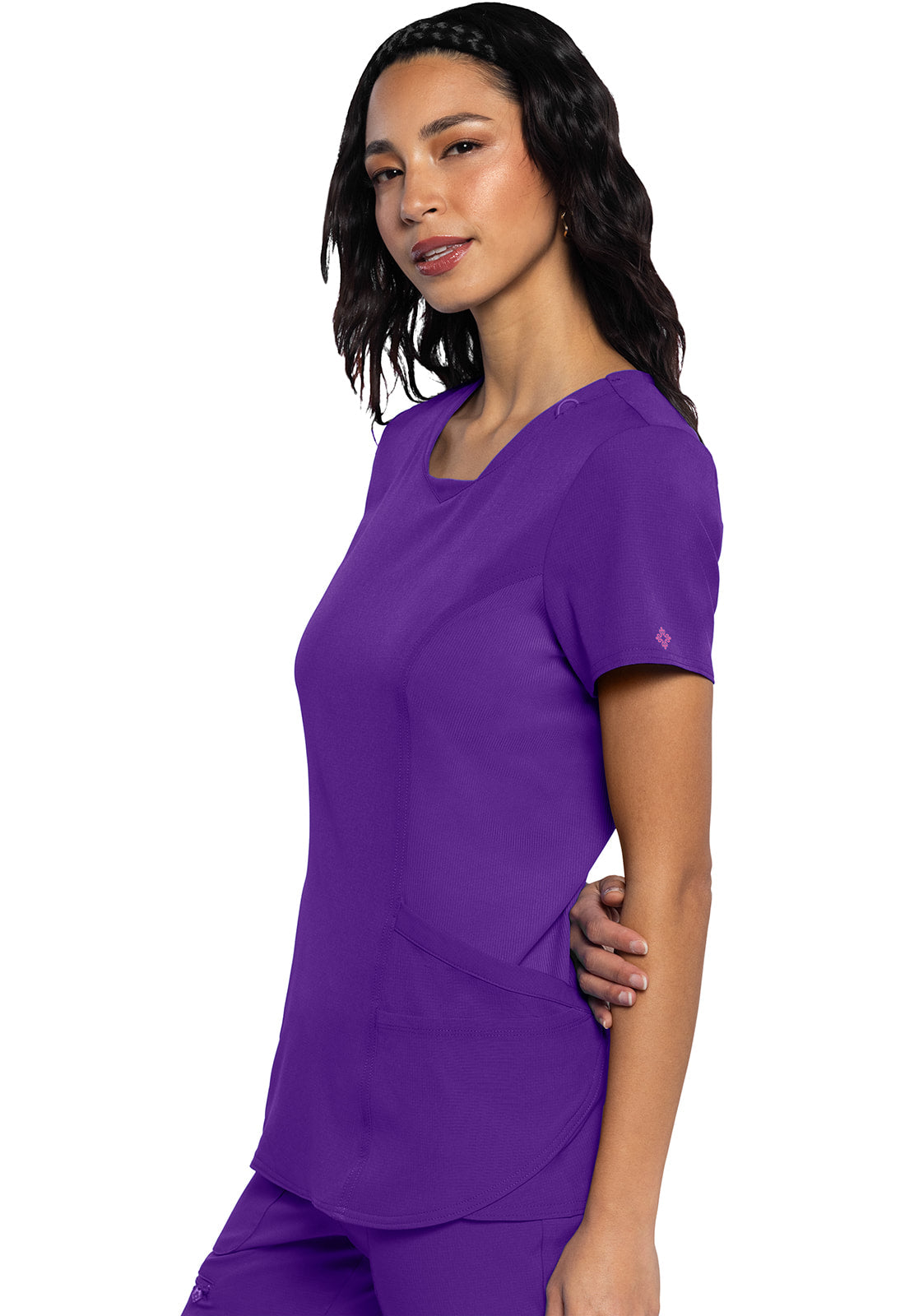 MED COUTURE AMP COLLECTION V NECK TOP