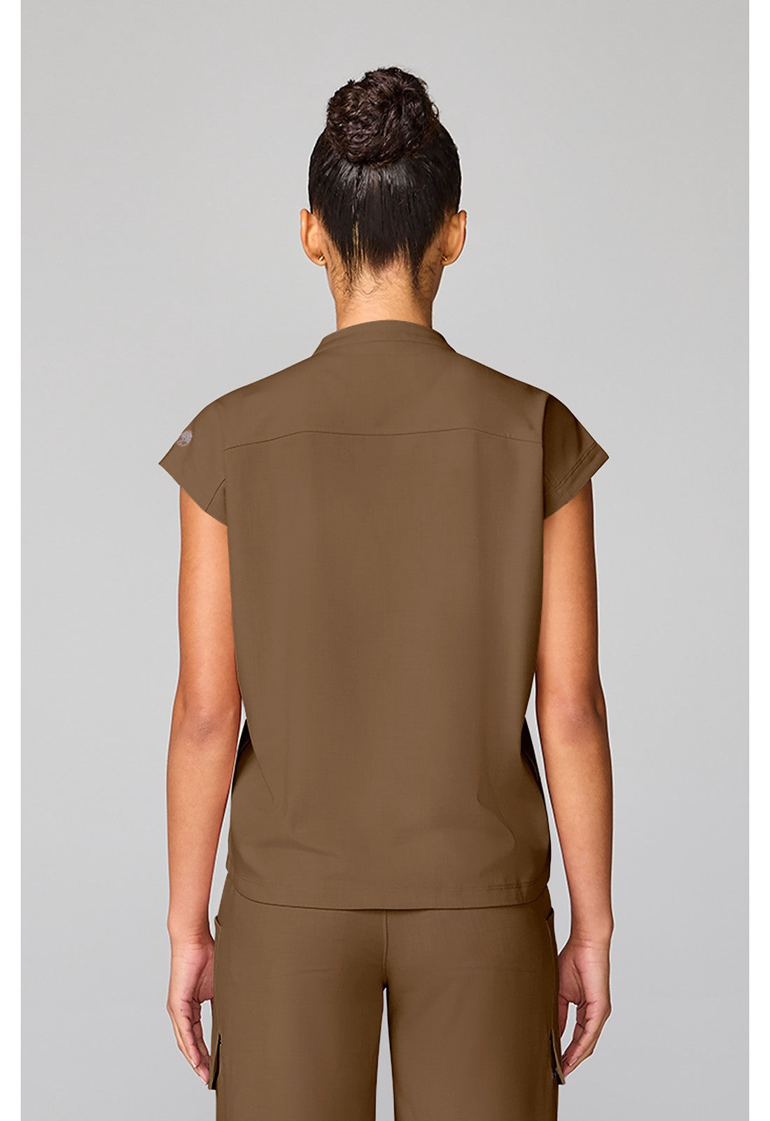 HEALING HANDS MANDARIN COLLAR TOP