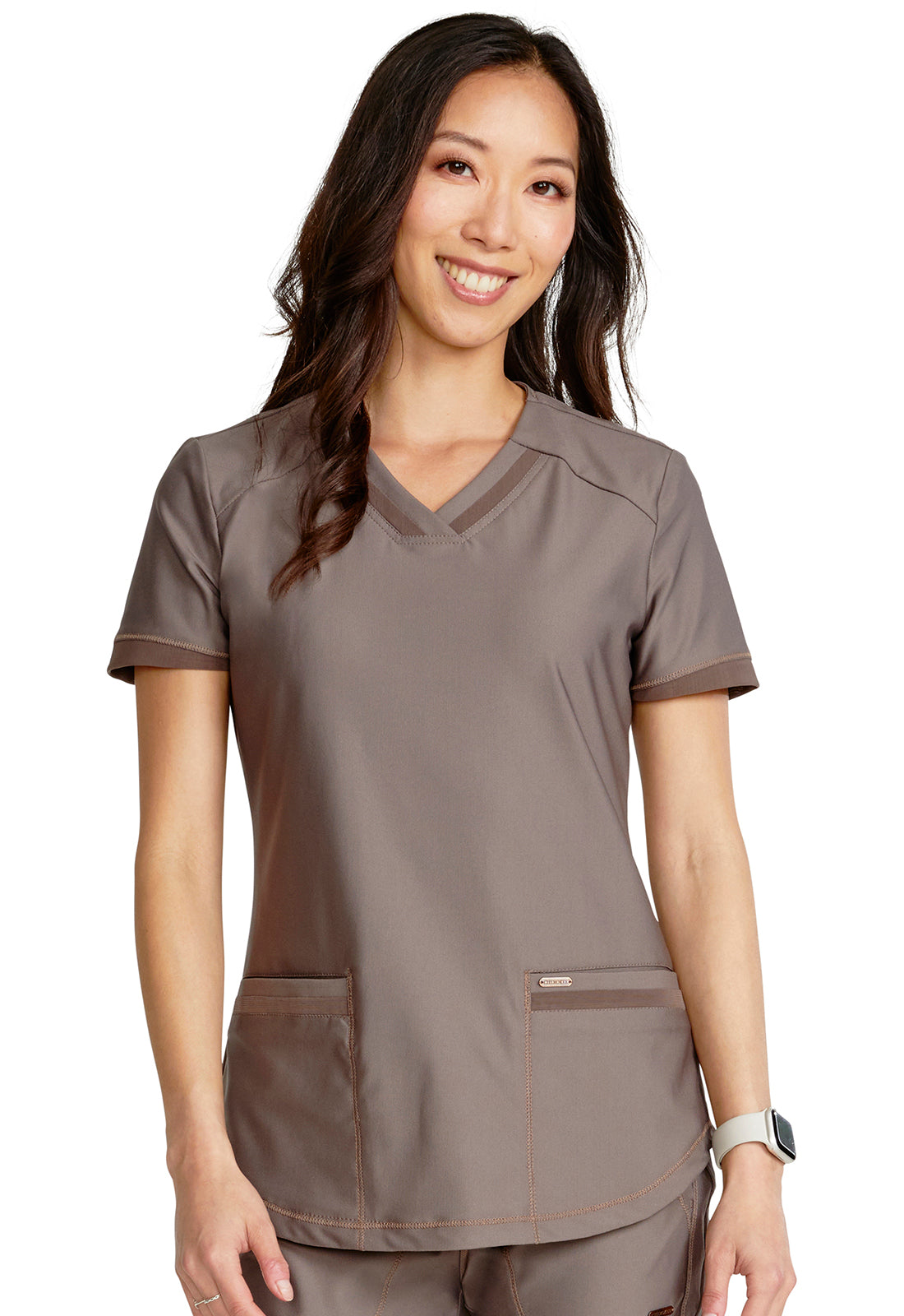 FORM V-NECK TOP