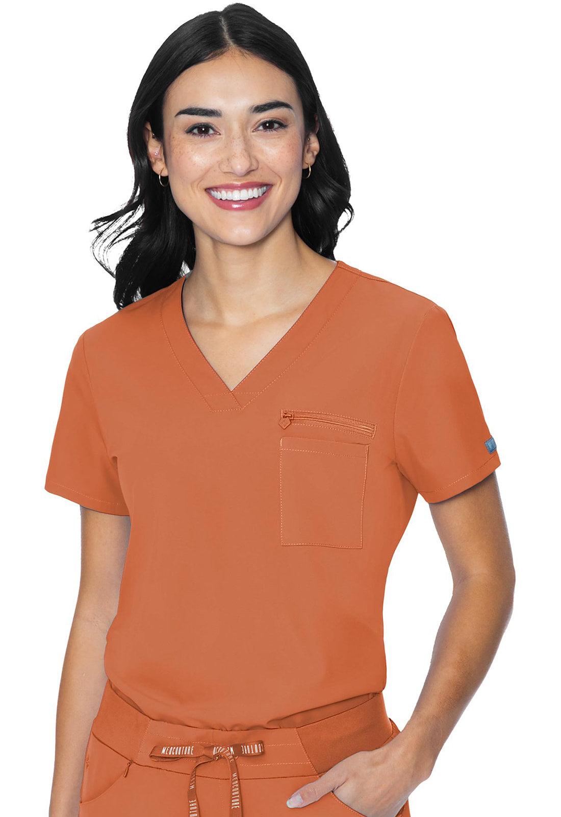 MED COUTURE PEACHES COLLECTION TUCK IN TOP