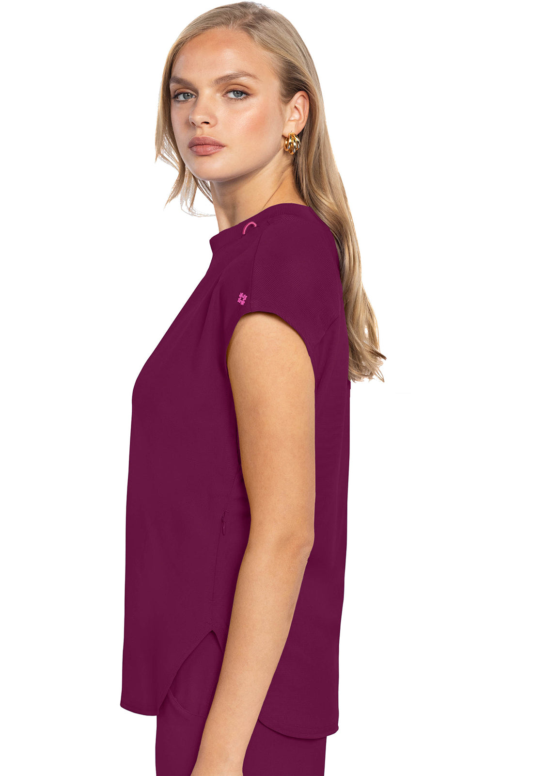 MED COUTURE AMP COLLECTION HIGH COLLAR TOP
