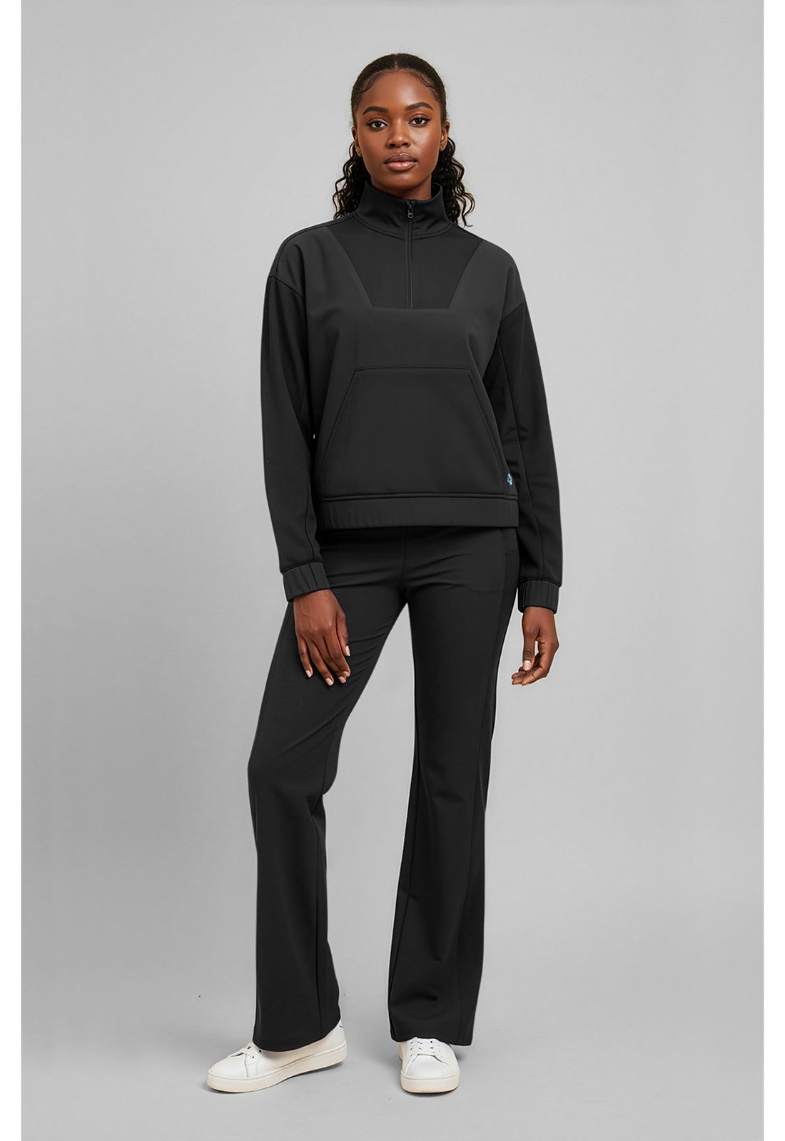 MED COUTURE INSIGHT COLLECTION 1/2 ZIP PULLOVER