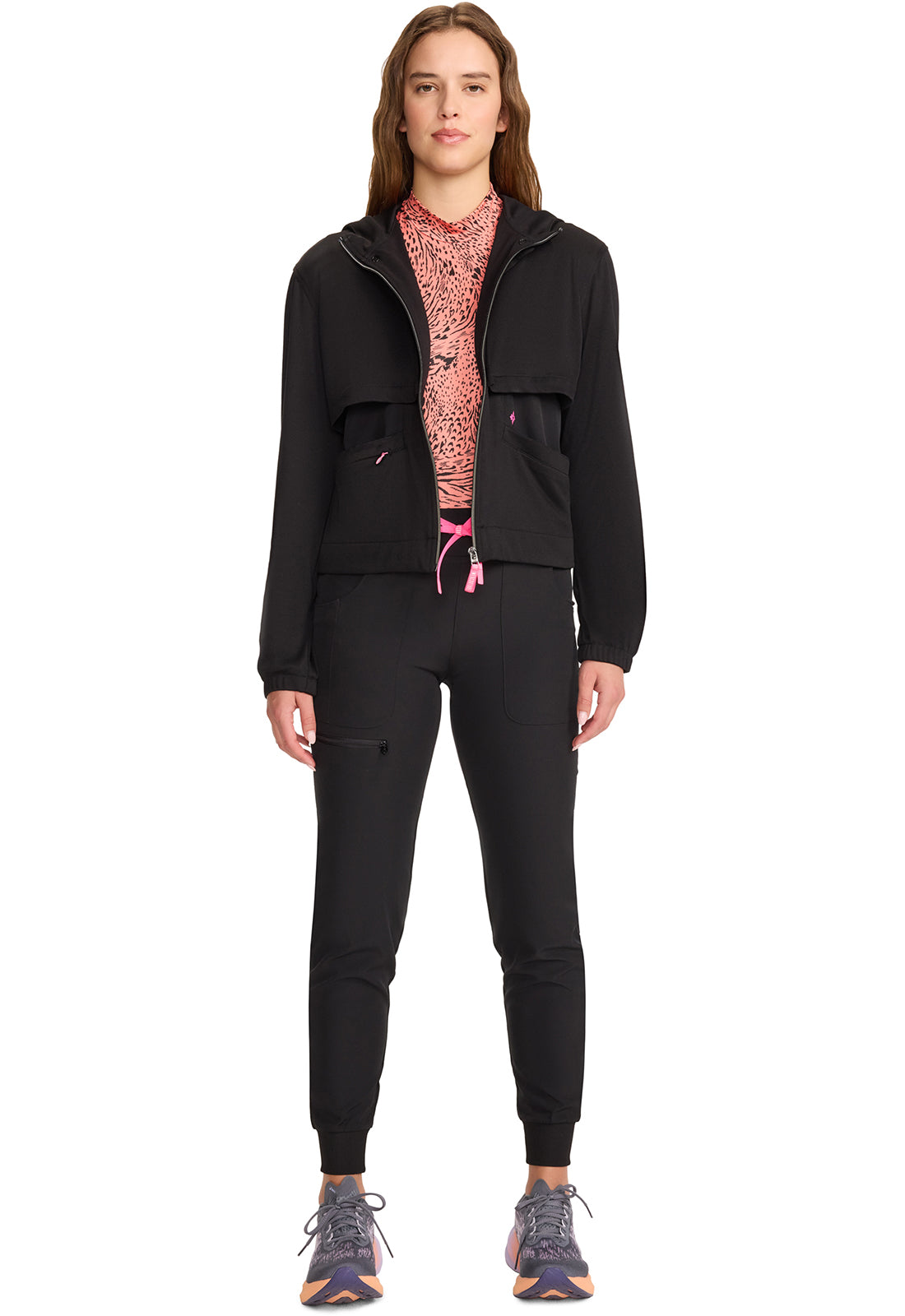 MED COUTURE CONVERTIBLE WINDBREAKER JACKET