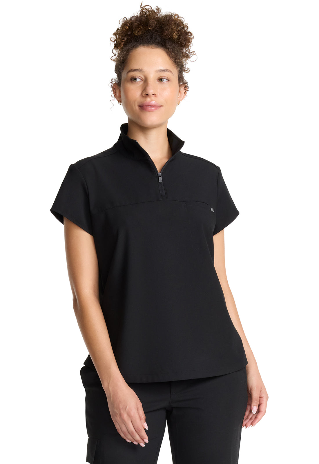 HEALING HANDS BELLA 1/4 ZIP TOP