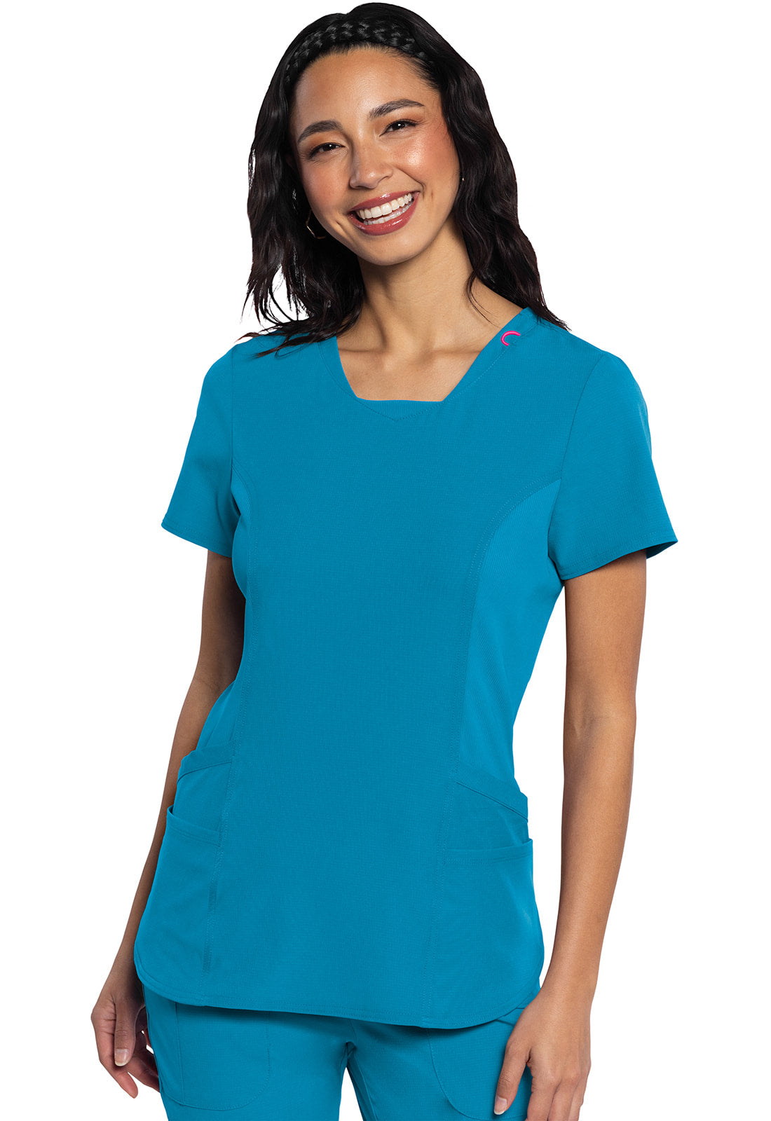 MED COUTURE AMP COLLECTION V NECK TOP
